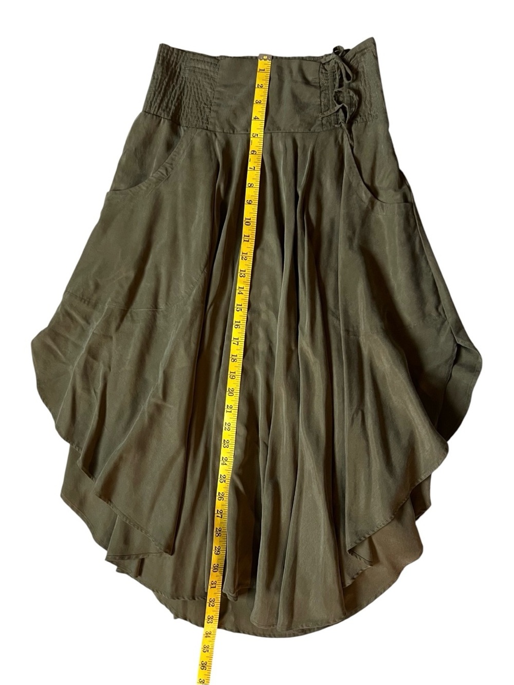 Free People Free Falling Military Green Midi Skirt - Picture 13 of 16